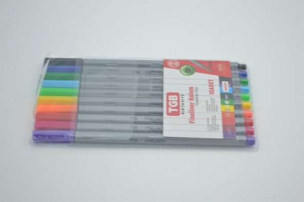TGB 10 Renk Fineliner Kalem 0.4mm Uç - 2