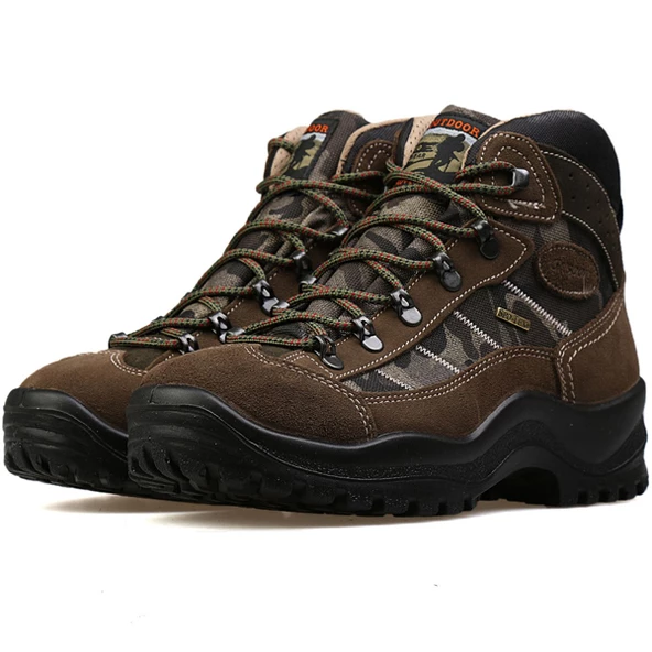 Grisport Scamosciato Kahverengi Trekking Botu (10606-21) - 3
