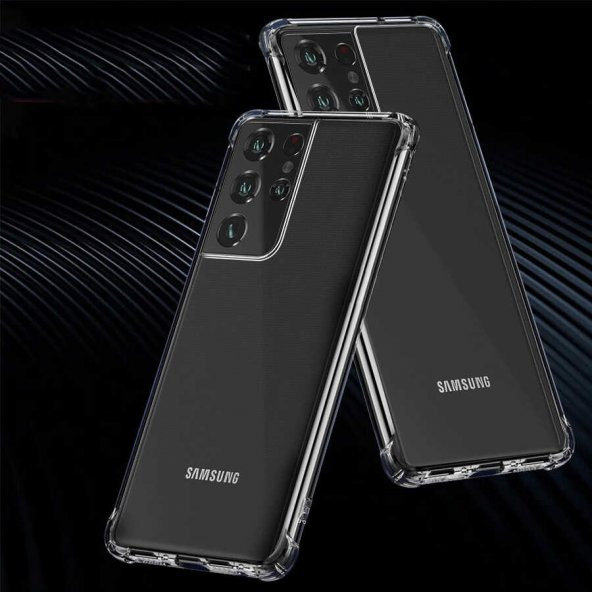 Galaxy S21 Ultra Kılıf Zore Nitro Anti Shock Silikon Kılıf - 7