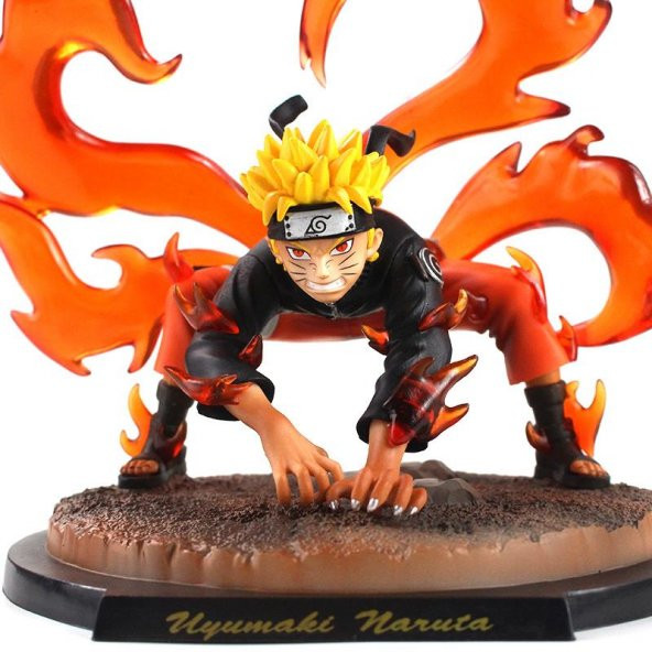 Figür Anime Naruto Uzumaki Karakter Figür Oyuncak Biblo 19 cm