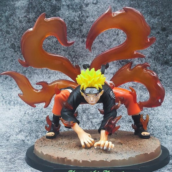 Figür Anime Naruto Uzumaki Karakter Figür Oyuncak Biblo 19 cm - 6