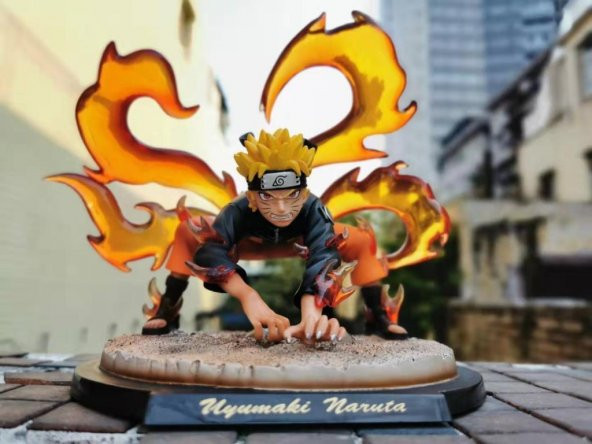 Figür Anime Naruto Uzumaki Karakter Figür Oyuncak Biblo 19 cm - 10