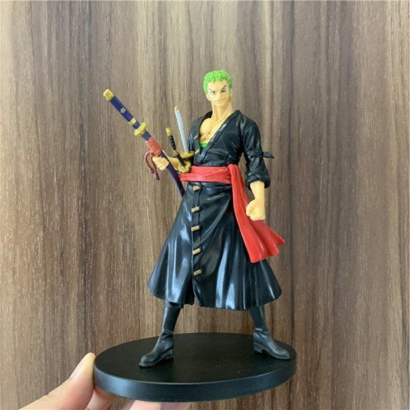 Figür Anime One Piece Zoro Karakter Figür Oyuncak Biblo 17 cm - 7