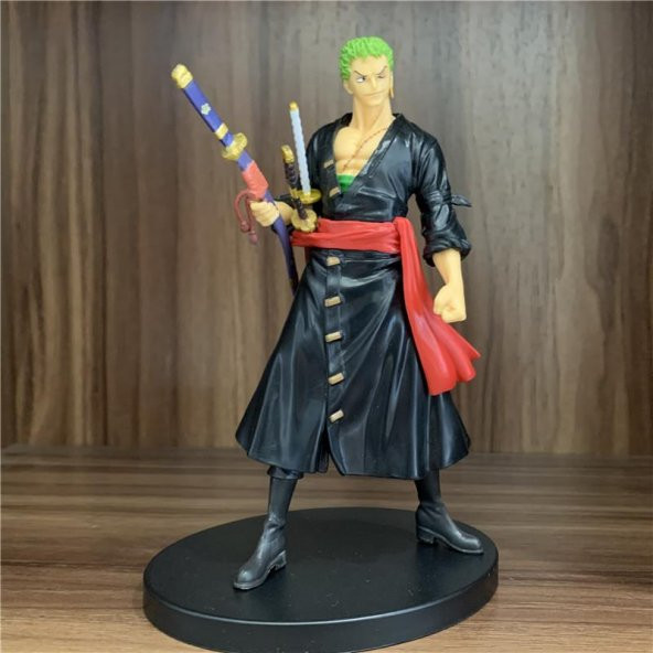 Figür Anime One Piece Zoro Karakter Figür Oyuncak Biblo 17 cm - 8