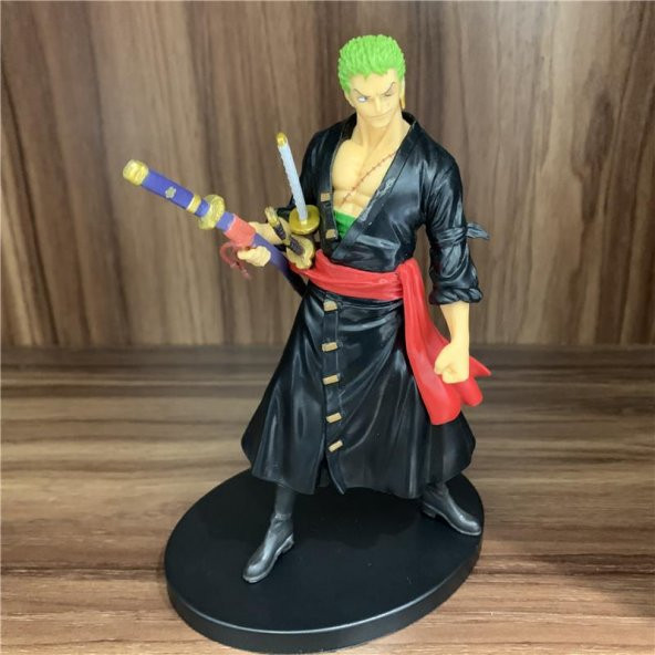 Figür Anime One Piece Zoro Karakter Figür Oyuncak Biblo 17 cm - 9