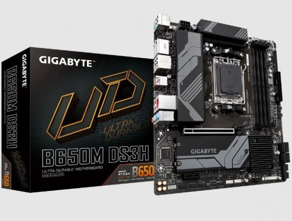 GIGABYTE B650M-DS3H DDR4 LGA1200 Anakart B650M-DS3H