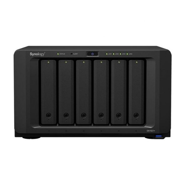 SYNOLOGY DS1621PLUS NAS 6 ADET 3.5 DISK DESTEKLI STORAGE