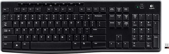 K270 Q TR USB Kablosuz Klavye Siyah (920-003761)
