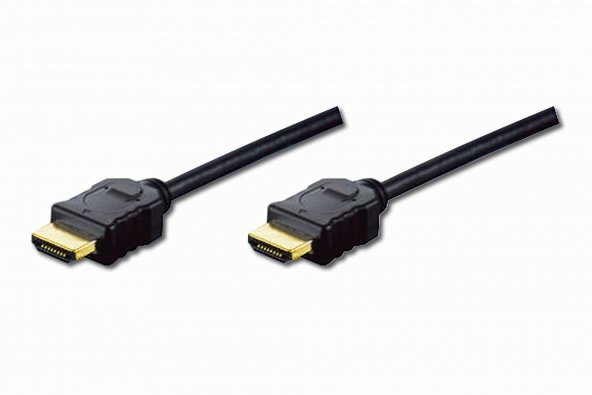 DIGITUS AK-330114-050-S Highspeed HDMI with Ethernet Baglanti Kablosu, HDMI 1.4 5 Metre