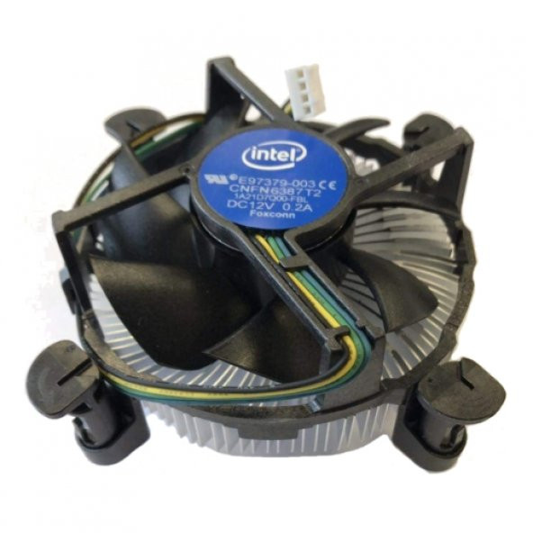 INTEL 150/1155/1151/1200 E97379 ALUMINIUM ORJINAL İŞLEMCİ FAN