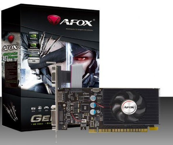 GEFORCE AF730-2048D3L6 LP GT730 2GB DDR3 1XVGA 1XHDMI 1XDVI - 1