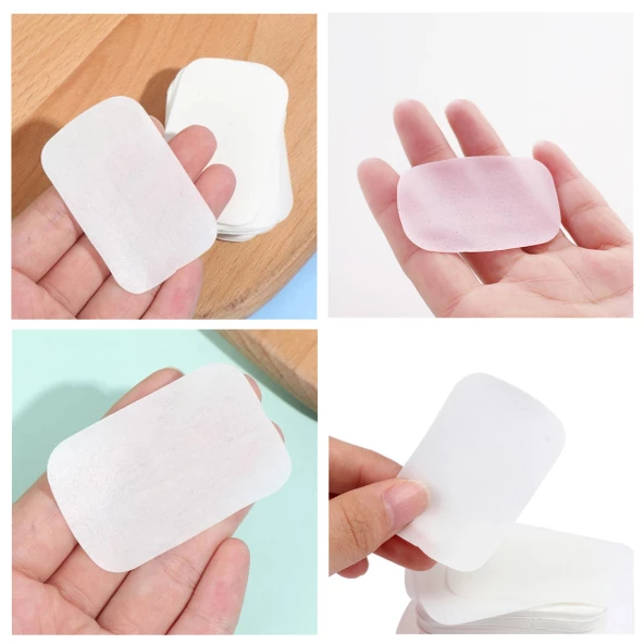 10 Kutu Tek Kullanımlık Taşınabilir Kağıt Sabun - 4