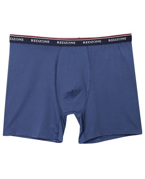 Büyük Beden Redzone Likralı Boxer İndigo 3XL-10XL - 4