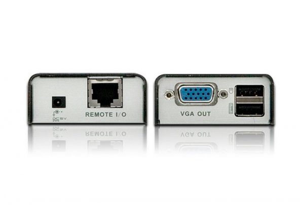 ATEN-CE100 Mini USB KVM (Keyboard/Video Monitor/Mouse) Mesafe Uzatma Cihazı, 100 mT