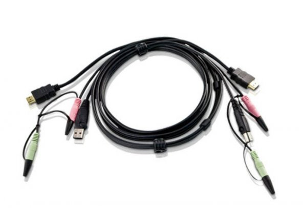 2L-7D02UH 1 8M USB HDMI KVM CABLE