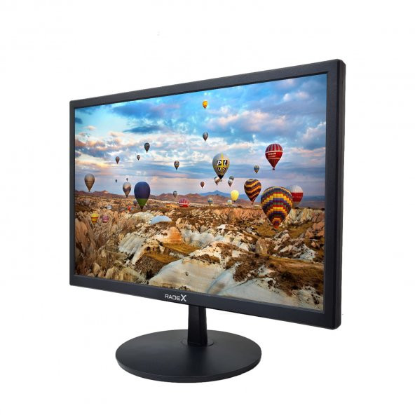 RADEX RD-20P 20" 60HZ 5ms (HDMI+VGA+RCA+USB+AUX+SPEAKER) Full HD LED Monitör