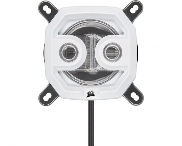 CX-9010005-WW-Hydro X Series XC7 RGB CPU Water Block (115X/AM4) — White