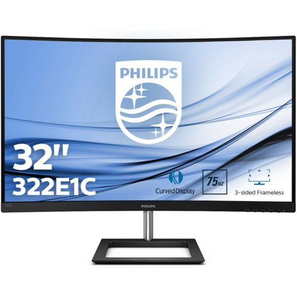 322E1C/00 31.5" Curved VA LCD FULL HD VGA HDMI DP