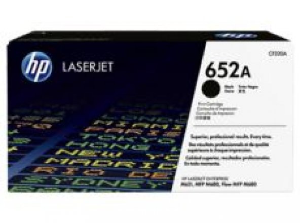 CF320A  652A Black Original LaserJet Toner Cartridge (~11,500 yield)