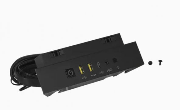 CC-8900488 iCUE 5000X/5000D/5000D AIRFLOW I/O Panel, Black