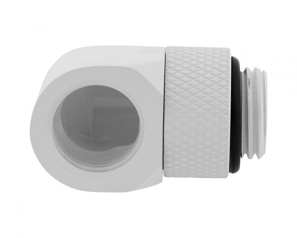 CX-9055014-WW Fitting (adapter) ,XF Adapter 2-pack (90° Angled rotary glossy white)
