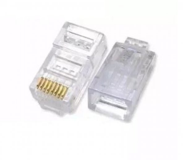 CAT6 KONNEKTÖR JACK RJ45 50 LİK PAKET Q-J650