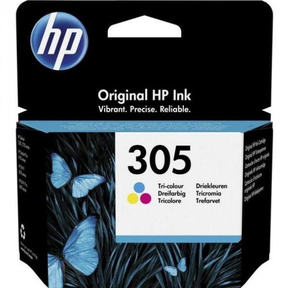 No 305 3 Renkli Paket Kartuş 100 Sayfa 3YM60A
