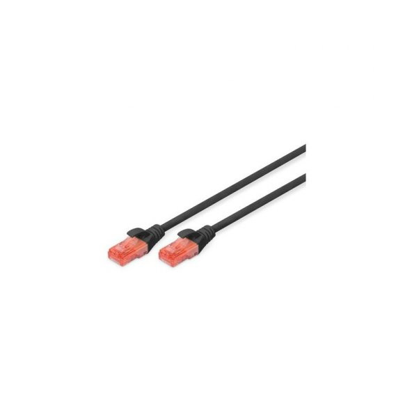 DIGITUS DK-1617-100/BL CAT6 UTP 10mt Siyah Kablo