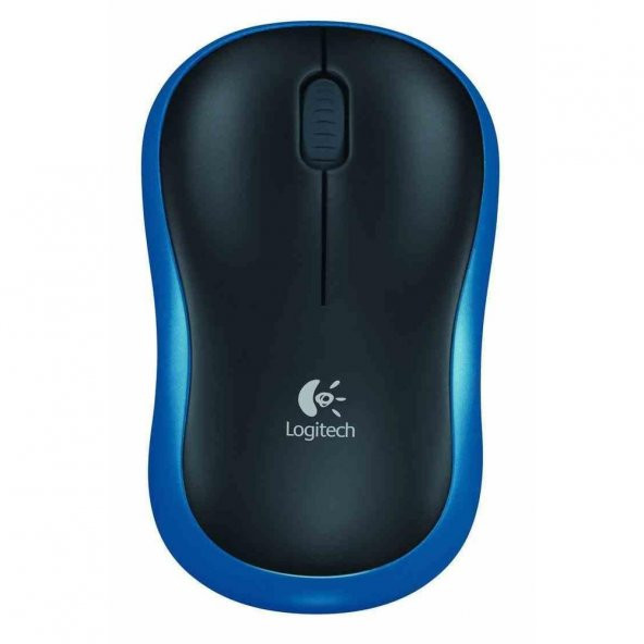 LOGITECH M185 Nano USB Kablosuz Mouse Mavi (910-002236)