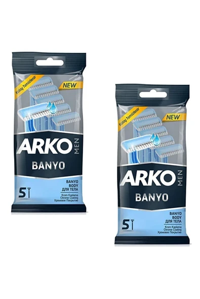 Arko Men Banyo Tıraş Bıçağı 5li 2 Adet