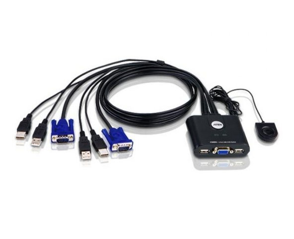 ATEN - CS22U 2 PORT USB KVM SWITCH