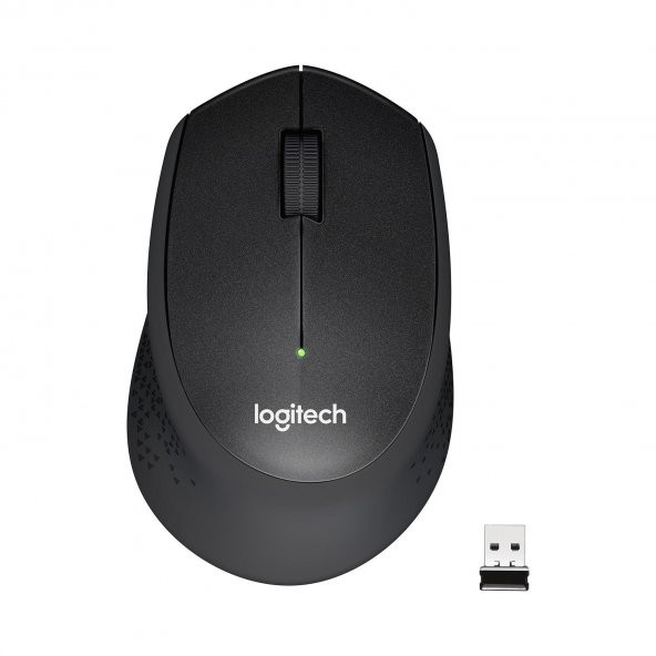 LOGITECH M330 Silent Plus USB Kablosuz Mouse Siyah (910-004909)