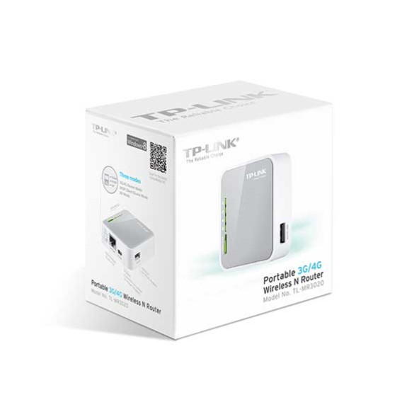 TP-LINK TL-MR3020 Kablosuz 150Mbps Taşınabilir 3G Router