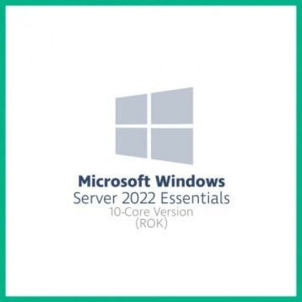 HPE P46172-A21 Microsoft Windows Server 2022 Essential ROK (10 Core)