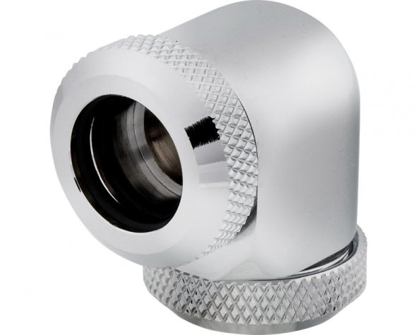 CX-9052021-WW Fitting (hard tube) ,XF Hardline 2-pack (90° Angled 12mm OD compression chrome)