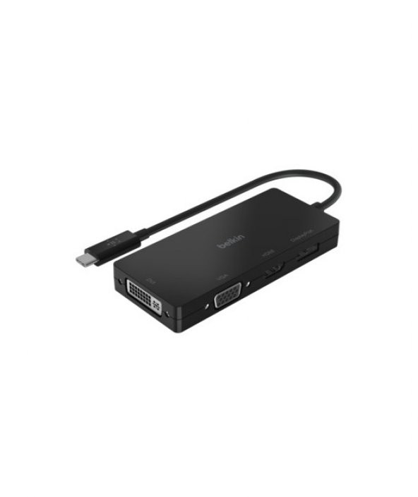 USB-Cden Çoğaltıcı Video Adaptör (HDMI , VGA , DisplayPort ve DVI) AVC003BTBK