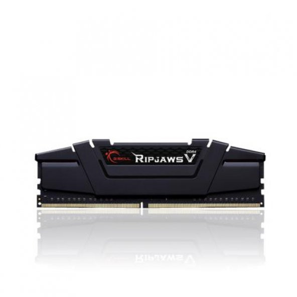 F4-3200C16S-8GVKB RipjawsV Siyah DDR4-3200Mhz CL16 8GB (1X8GB) SINGLE (16-18-18-38) 1.35V