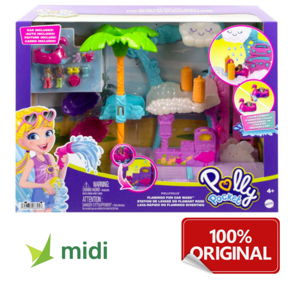 Mattel PP Flamingo Araba Su Eğlencesi midi-HHJ05
