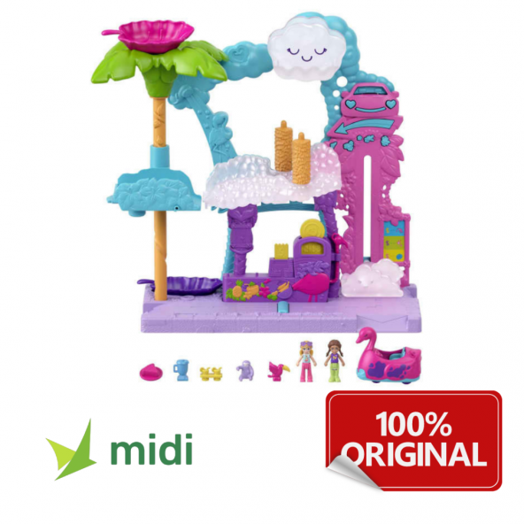 Mattel PP Flamingo Araba Su Eğlencesi midi-HHJ05 - Resim 4