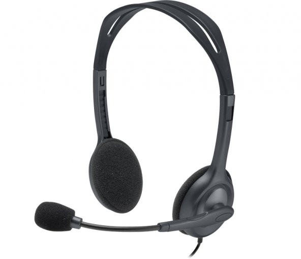 LOGITECH H111 Stereo Mikrofonlu Tek Jak Kablolu Kulaklık (981-000593)