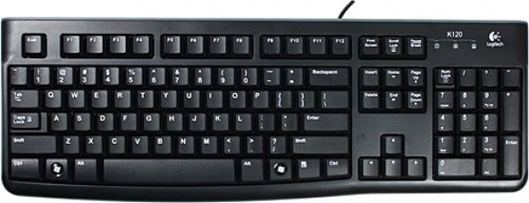 LOGITECH K120 Q TR USB Kablolu Klavye Siyah (920-002505)