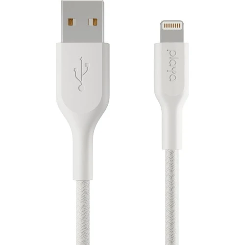 Belkin Örgülü Lightning kablosu 1m Beyaz - 3