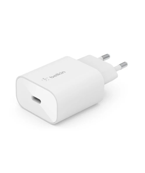 Belkin 25W USB-C PD Duvar Şarjı Beyaz - 10