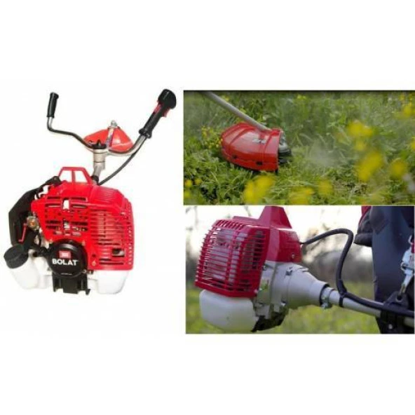 Bolat BY-570 Atak Benzin Motorlu Yan Tırpan 3.3 Hp - Resim 3