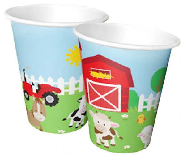 BARDAK ÇİFTLİK HAYVANLARI 220/240cc 8 ADET ürün görseli