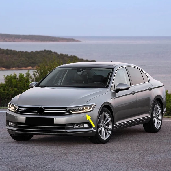 VW Passat B8 2015-2019 Sol Ön Far Yıkama Motor Kapağı 3G0807937