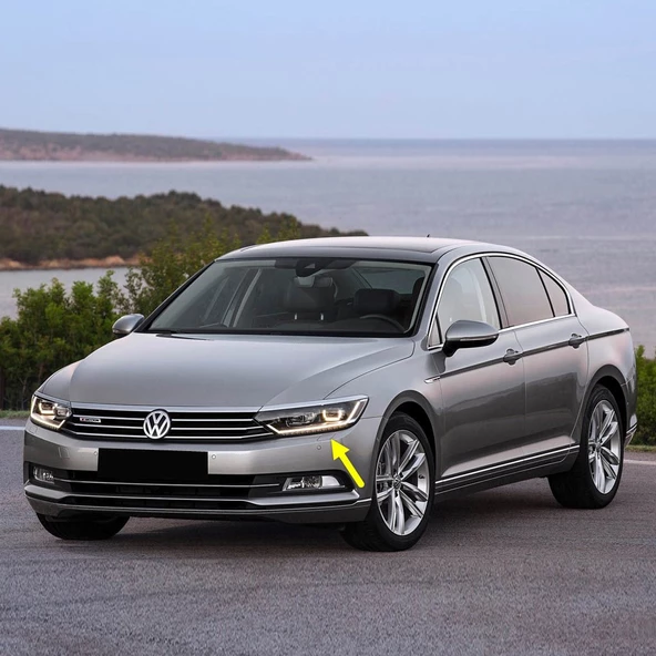 VW Passat B8 2015-2019 Sol Ön Far Yıkama Motor Kapağı 3G0807937