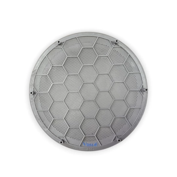 VW Polo HB 2001-2002 Sağ Ön Kapı Hoparlör Kapağı Gri 3B0868149 - 3