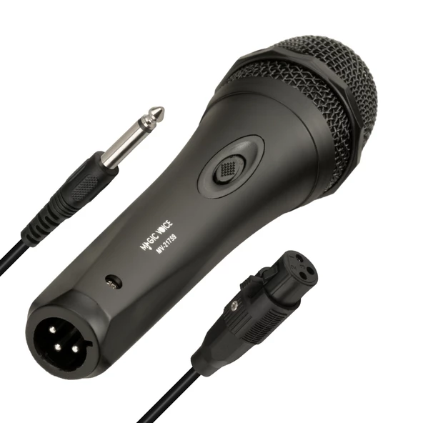 MAGICVOICE MV-21759 DİNAMİK 3 METRE KABLOLU EL MİKROFONU - 2