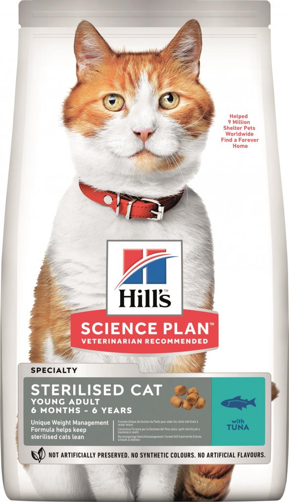 Hills Science Plan Tuna Balıklı Kısırlaştırılmış Kedi Maması 3 Kg